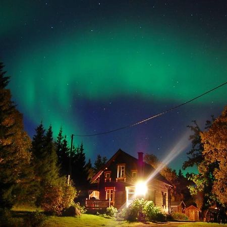 100 Years Old Norwegian Log House In Tromso Villa Luaran gambar