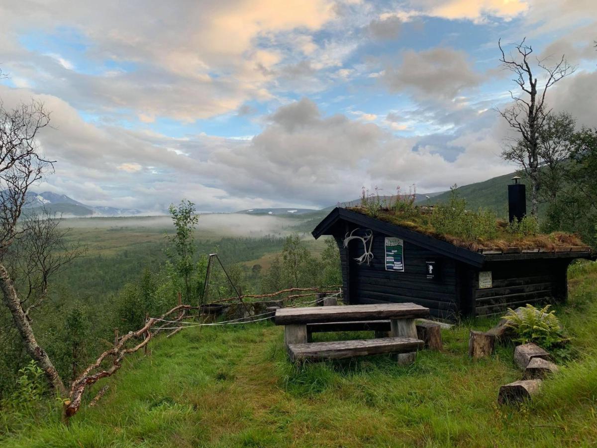 100 Years Old Norwegian Log House In Tromso Villa Luaran gambar